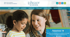 Desktop Screenshot of langleyschool.org